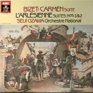 Bizet, Seiji Ozawa, Orchestre National - Carmen Suite / L'Arlésienne Suites Nos. 1 & 2 flac