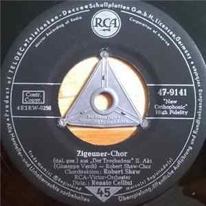Robert Shaw-Chor, Westminster-Chor - Zigeuner-Chor / Flieg Gedanke flac